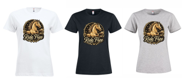 Pferde Shirt Free Premium Fashion-T Women